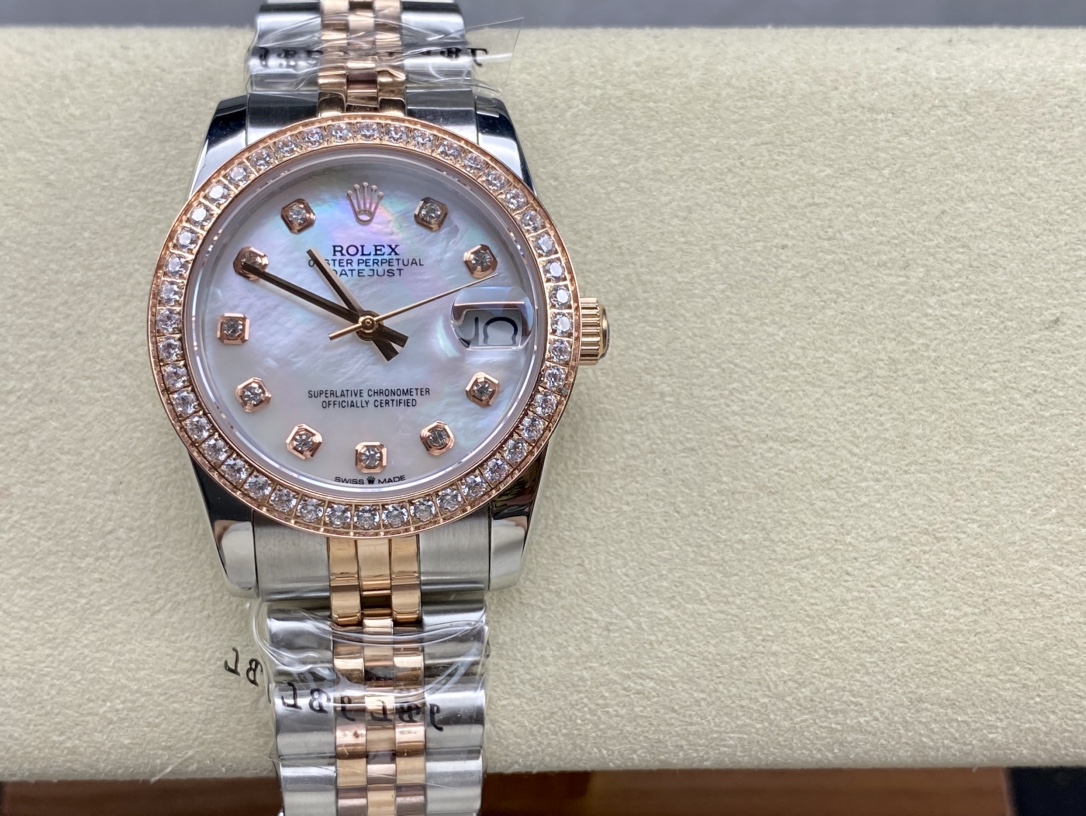 SK Factory 女款 劳力士Rolex 日志型31mm 自動機械腕時計