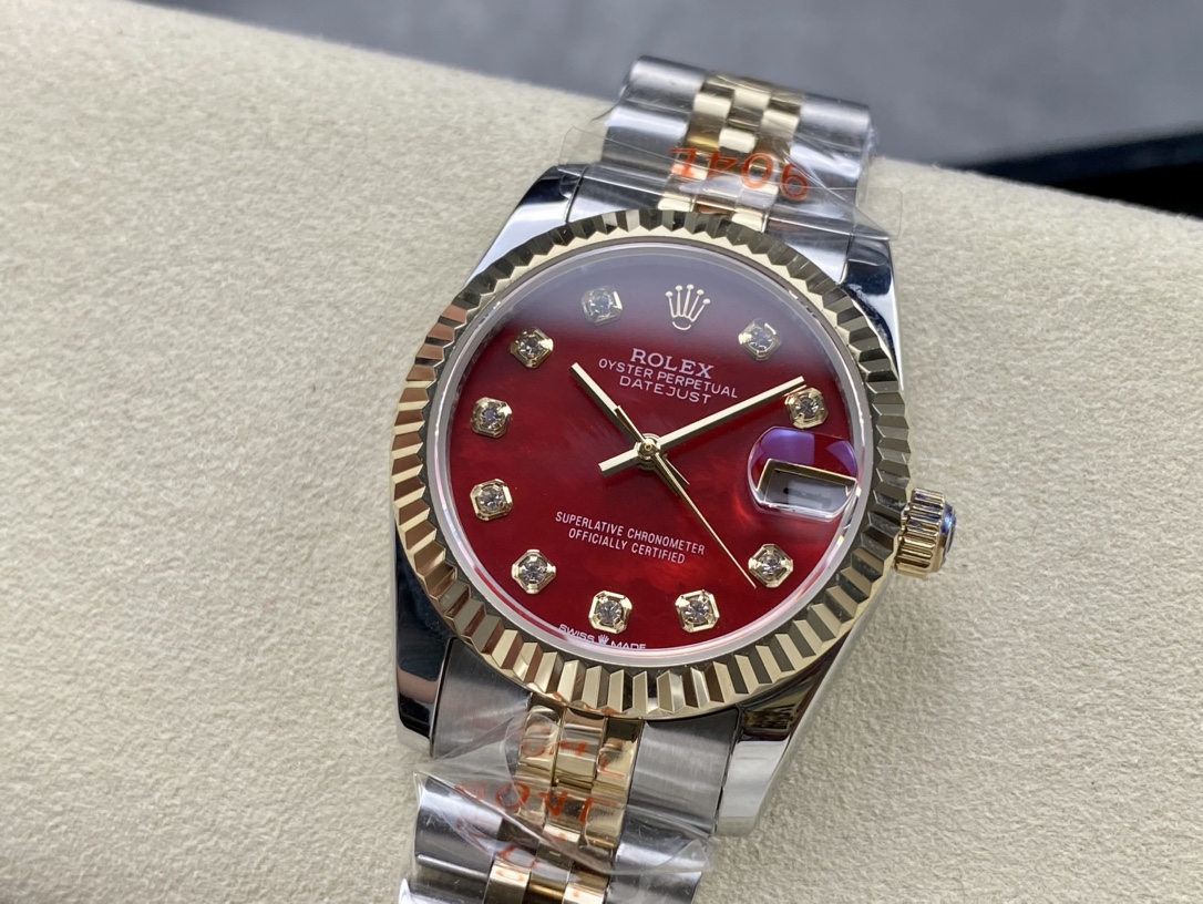 SK Factory 女款 劳力士Rolex 日志型31mm 自動巻き腕時計