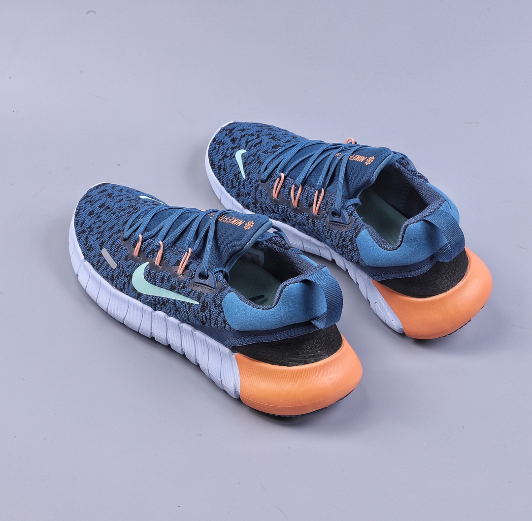 Nike Free Run 5.0 ”Next Nature” environmental theme barefoot low-top casual running shoes CZ1891-402