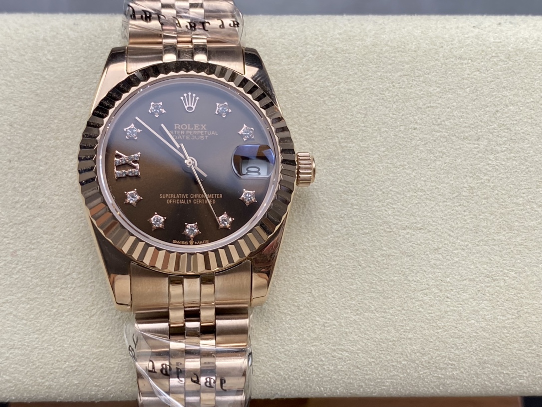 SK Factory 労力士Rolex 女款 日志型31mm 自動機械時計