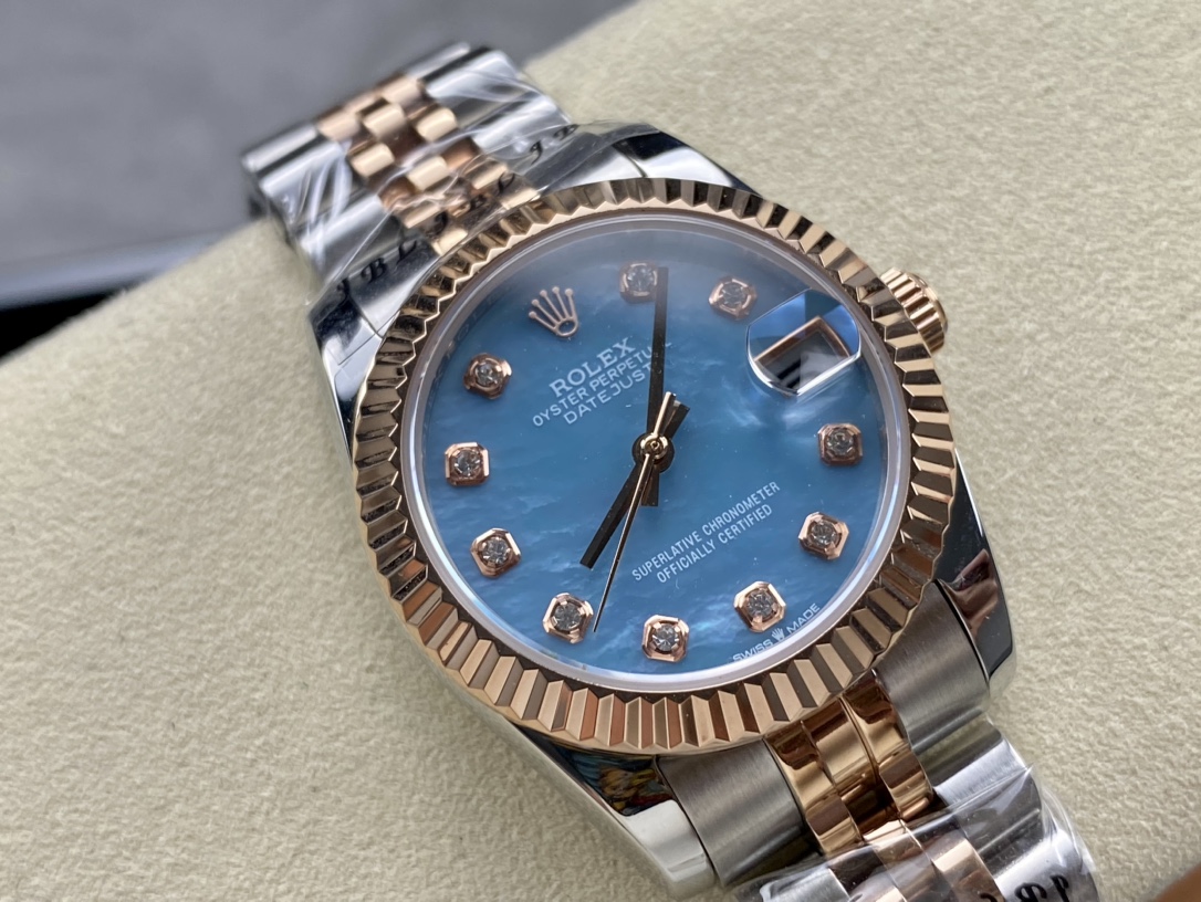 SK Factory 女款 劳力士Rolex 日志型31mm 自動機械腕時計