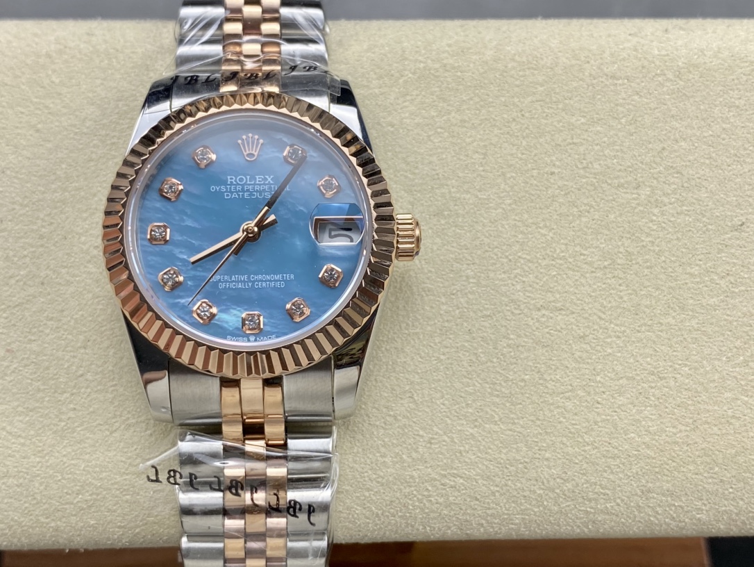 SK Factory 女款 劳力士Rolex 日志型31mm 自動機械腕時計