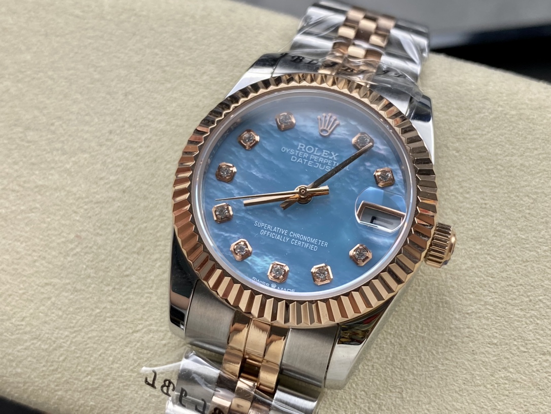 SK Factory 女款 劳力士Rolex 日志型31mm 自動機械腕時計