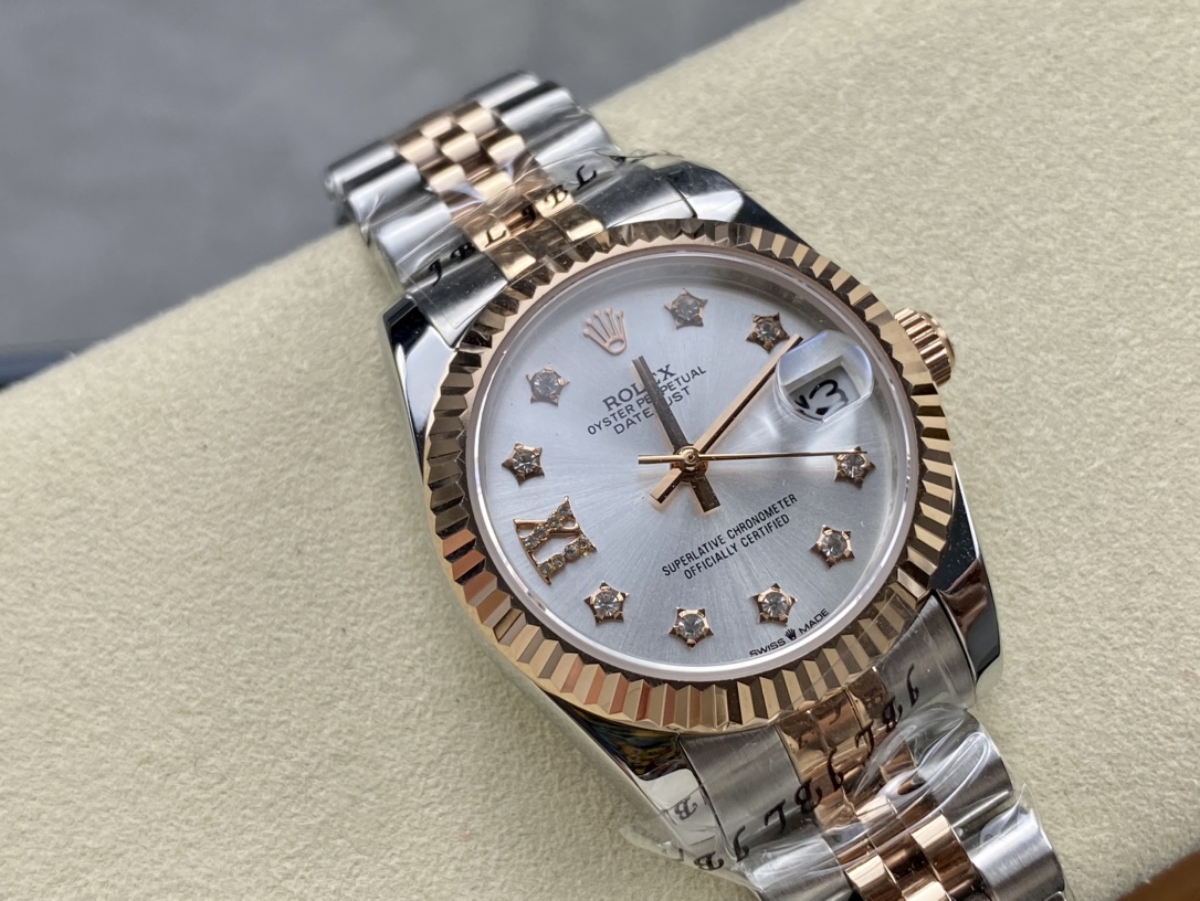 SK Factory 劳力士Rolex 女款 日志型31mm 自動巻き腕時計
