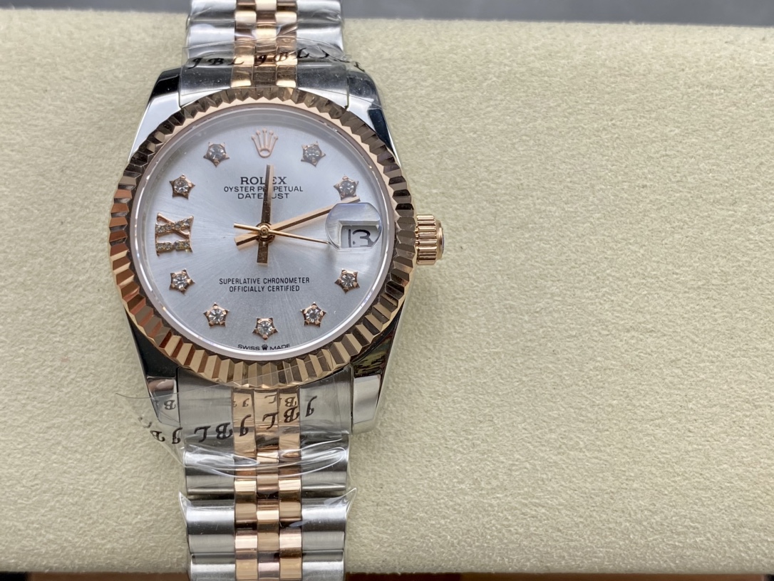 SK Factory 劳力士Rolex 女款 日志型31mm 自動巻き腕時計