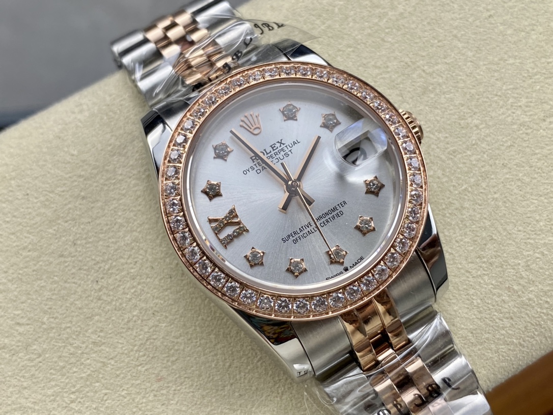 SK Factory 女款 劳力士Rolex 日志型31mm 自動機械腕時計