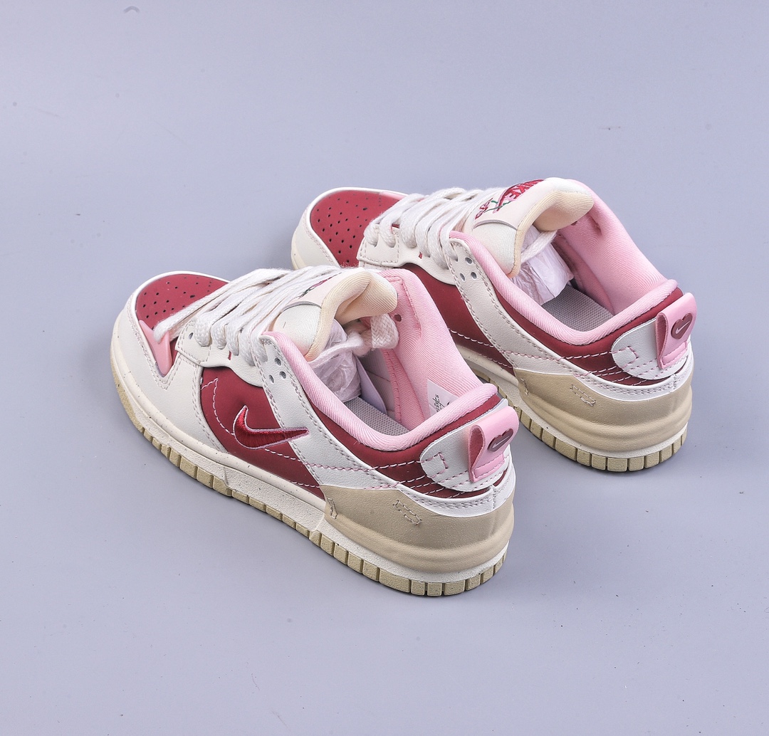 Dunk Low Disrupt 2 Valentine's Day Wine Red Cherry FD4617-667