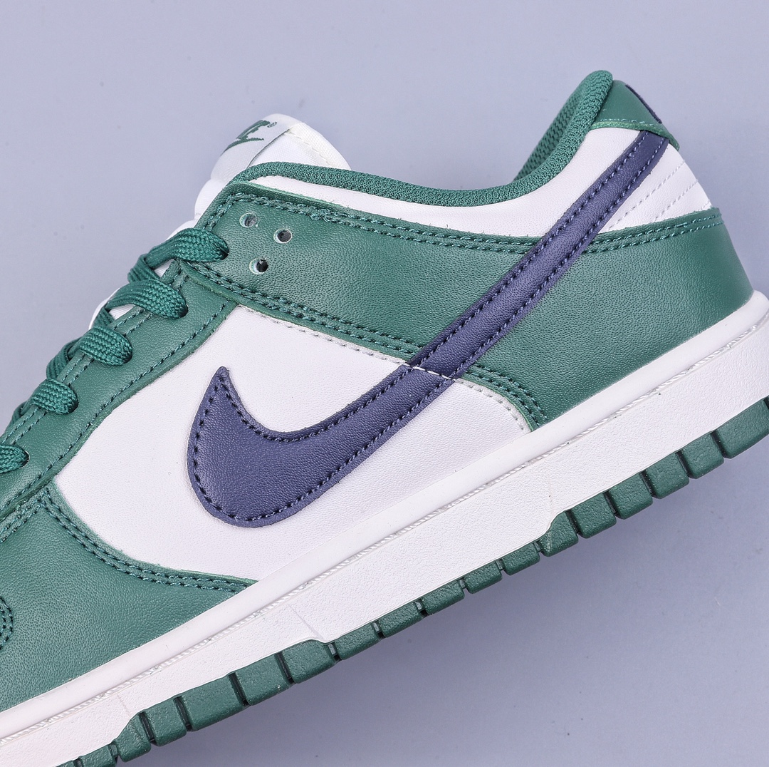 Nike SB Dunk Low ”Gorge Green/Navy” Dunk Series Low-top Sneakers ”Vintage Green, White and Royal Blue” DD1503-300