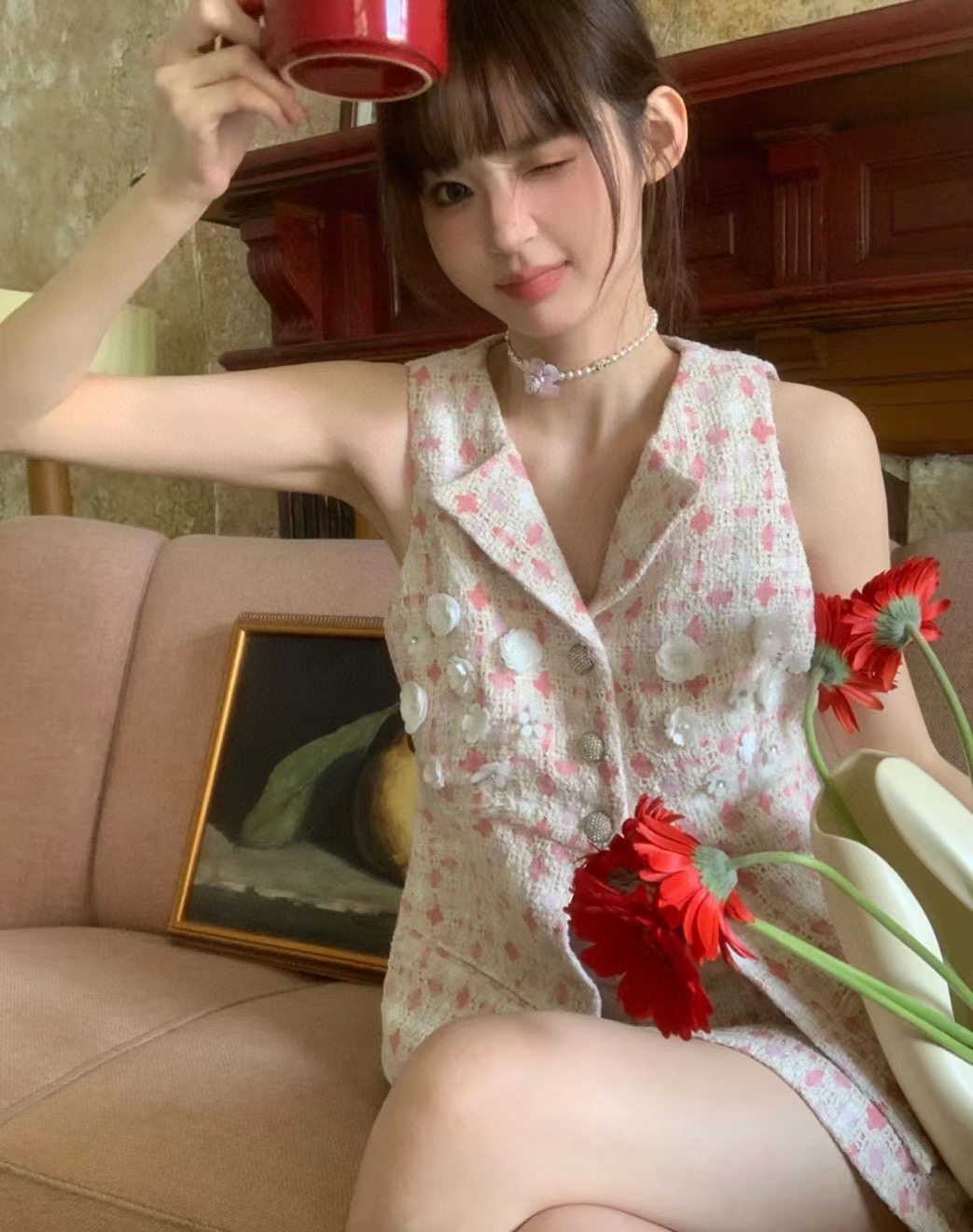 NO:634494,The elegant and gentle camellia has perfect temperament, Cardia high-end jewelry19860909优雅又温柔的山茶花 气质拿捏了,,卡迪亚高端饰品,Jewelry