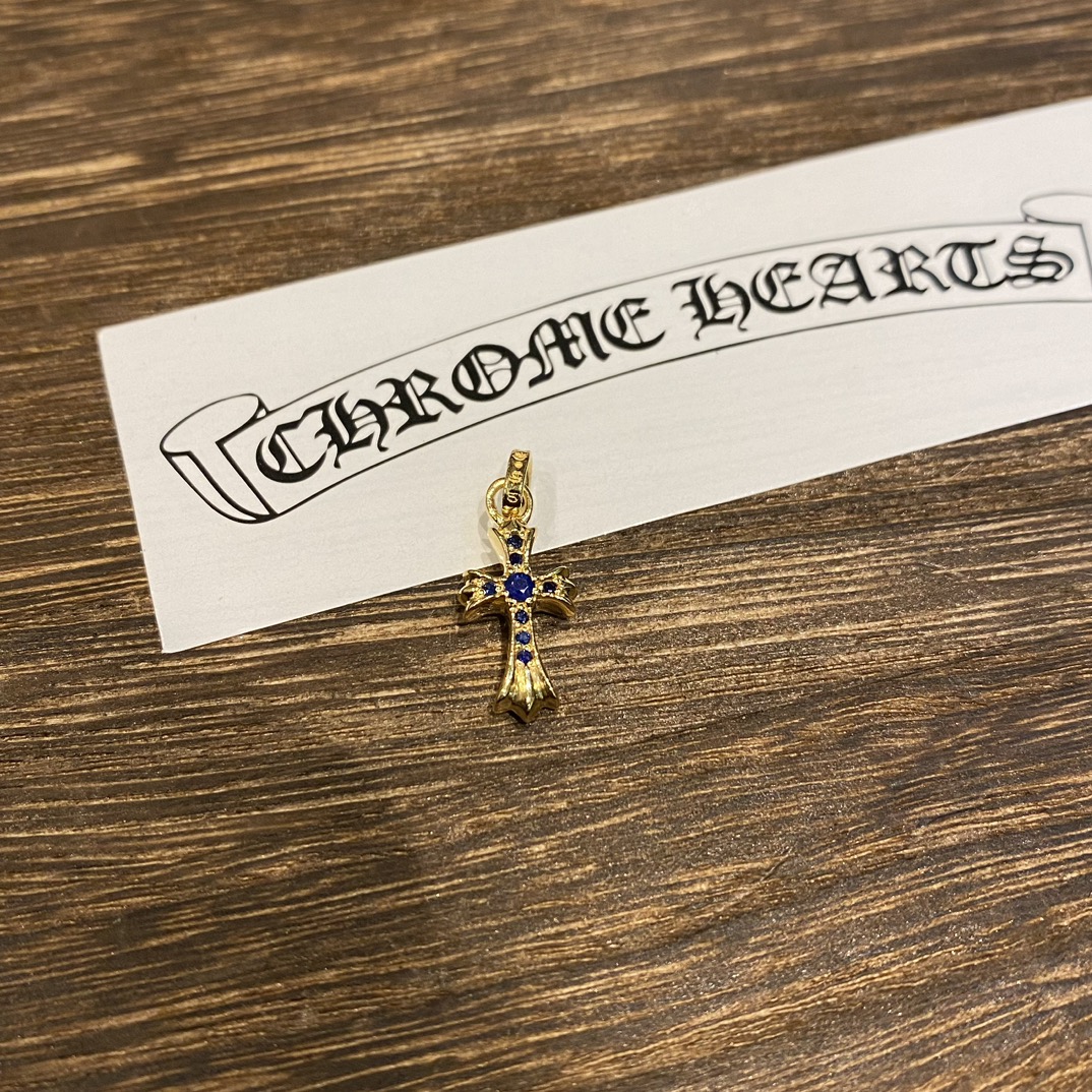 Custom Gold-Plated Diamond Setting, Necklace Pendant