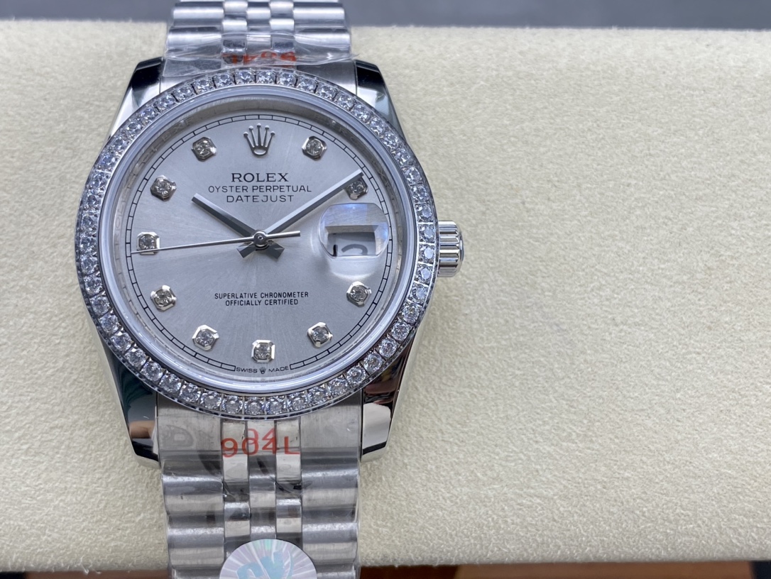 Rolex Datejust Watch Blue Casual Automatic Mechanical Movement