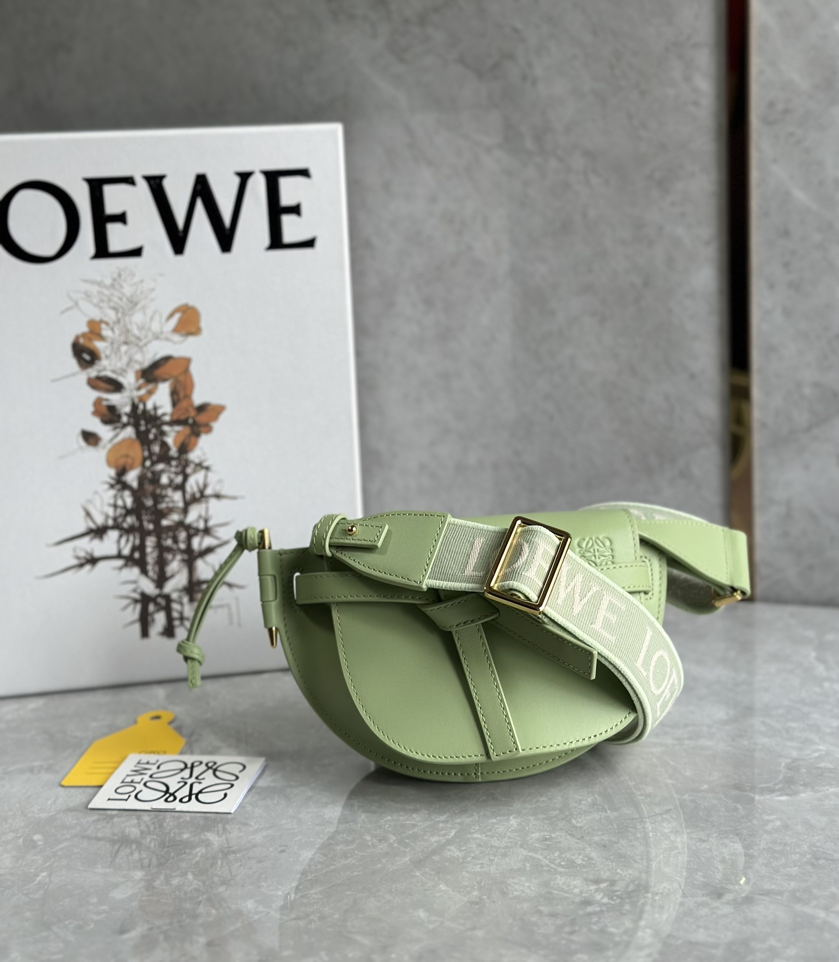 Loewe Gate Dual Taschen Handtaschen Satteltaschen Rindsleder Mini