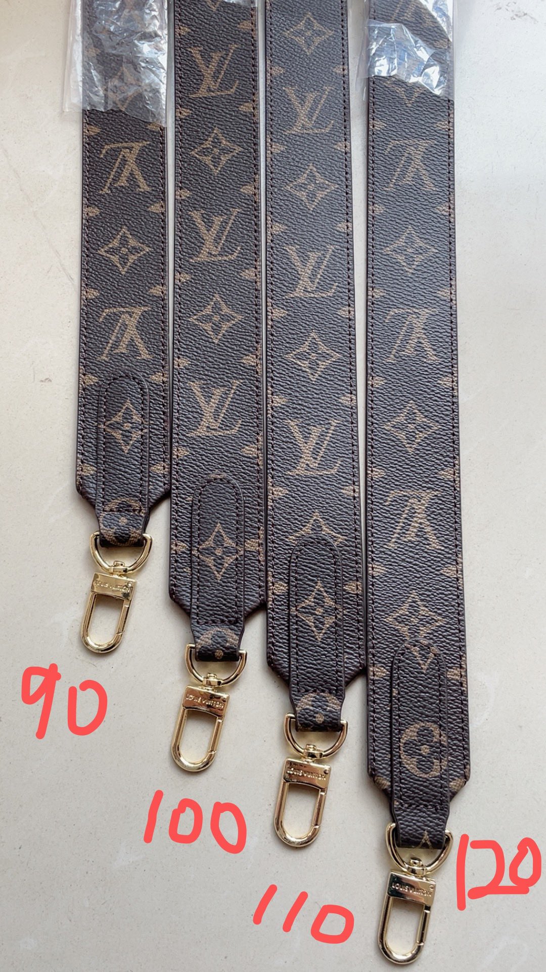 Leather shoulder strap product