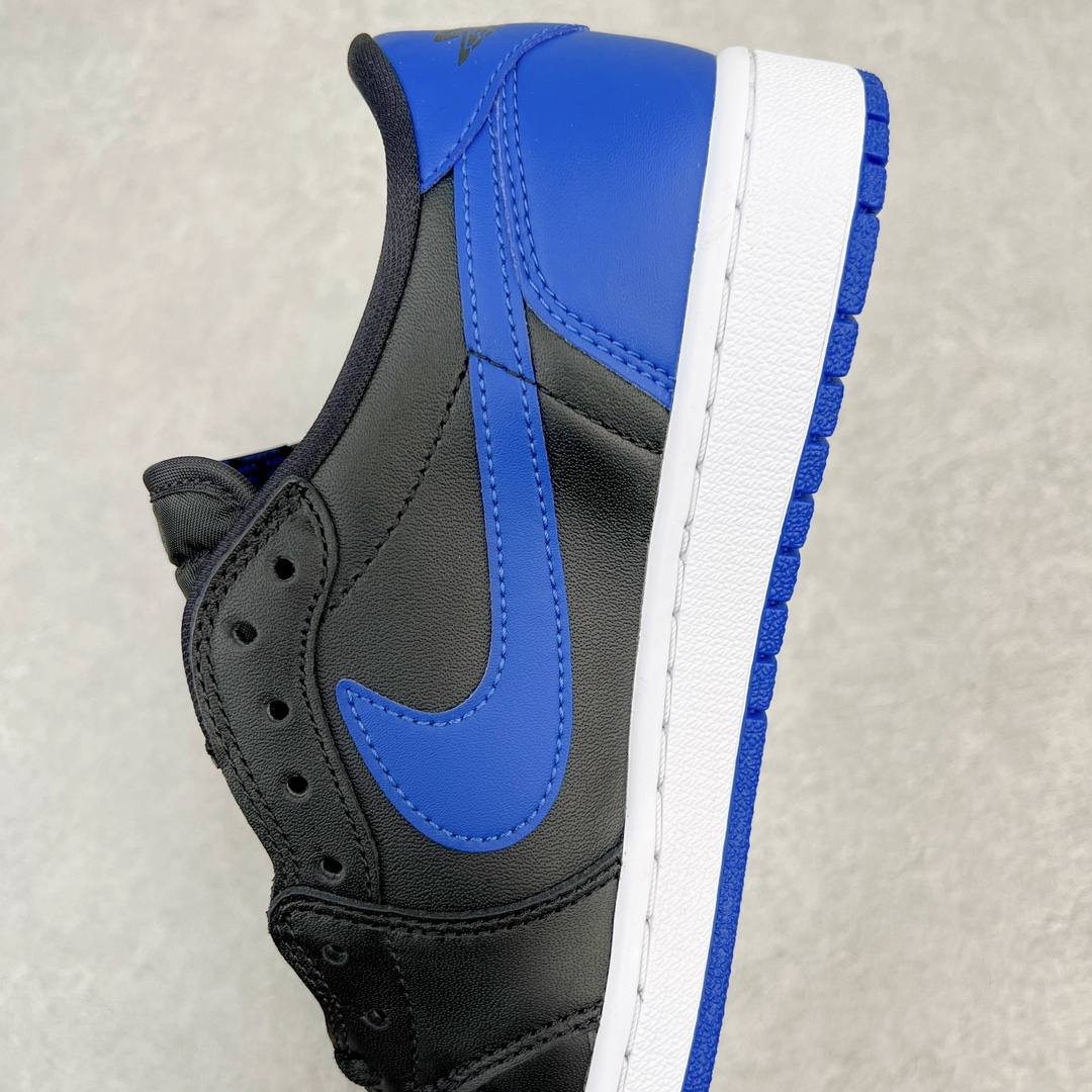 图片[7]-零售💰230 ＃DG纯原福利‼Air Jordan AJ1 Retro Low OG 低帮 皇家蓝 705329-004 十年一代莞产技术加持 市场OG低帮天花板 全套原纸板楦头开发 原厂特供皮料加持 确保原汁原味 完美呈现一代版型 一比一鞋头弧度高度鞋身弧度 数据细节工艺流程均保持原鞋一致 后跟弧度收口自然对折 极致一眼正品既视感 原厂皮料 进口玻璃冲刀皮料裁剪零毛边 承诺百分百一致原鞋 全鞋电脑针车工艺 鞋面清洁度最高QC检验标准 控制溢胶 飞翼3D高频深度立体 鞋盒、防尘纸 均采购来自原厂 SIZE：40 40.5 41 42 42.5 43 44 44.5 45 46 47.5 编码：by2936030-运动鞋