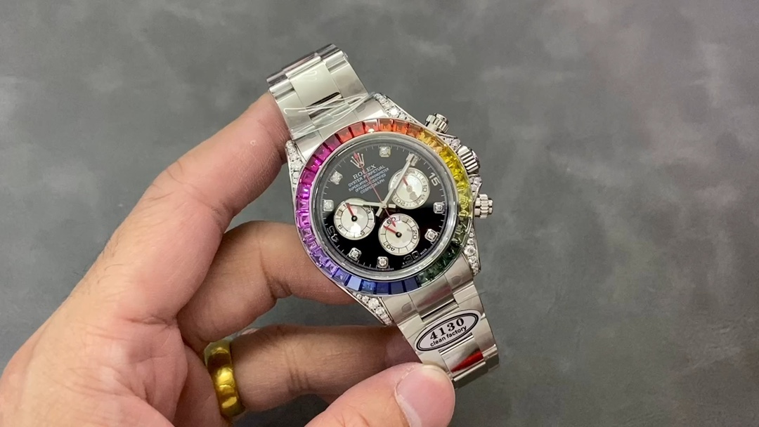 Rolex Daytona Orologio da Polso Platino Bianco