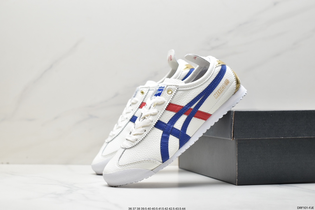 日产经典老牌-鬼塚虎/Onitsuka Tiger Mexico 66经典墨西哥系列复古经典慢跑鞋 DL408-0490