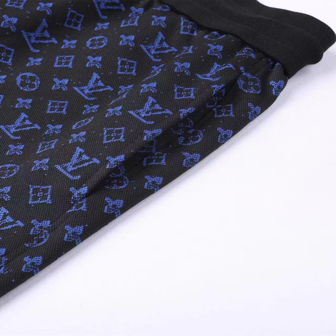 220 Louis Vuitton 路易威登LV23s新款满印提花logo抽绳短裤