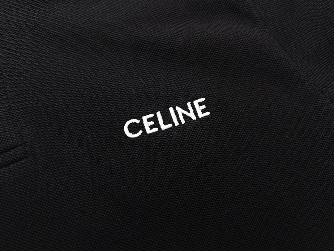 CELINE/赛琳 经典胶囊系列小标刺绣POLO衫