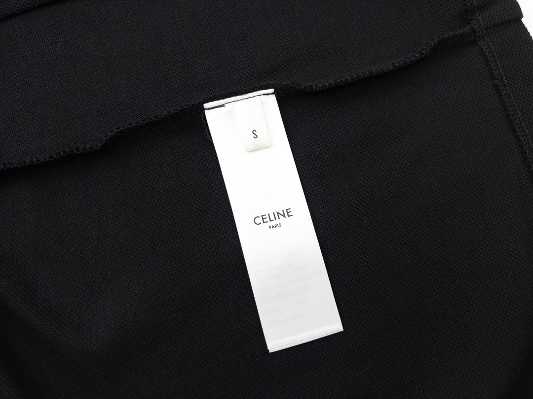 CELINE/赛琳 经典胶囊系列小标刺绣POLO衫