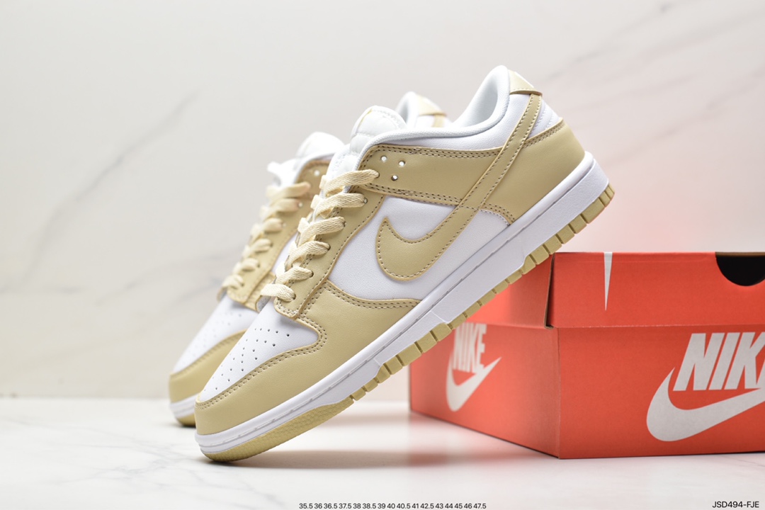 Nike Dunk SB ”Team Gold” Beige White Gold DV0833-100