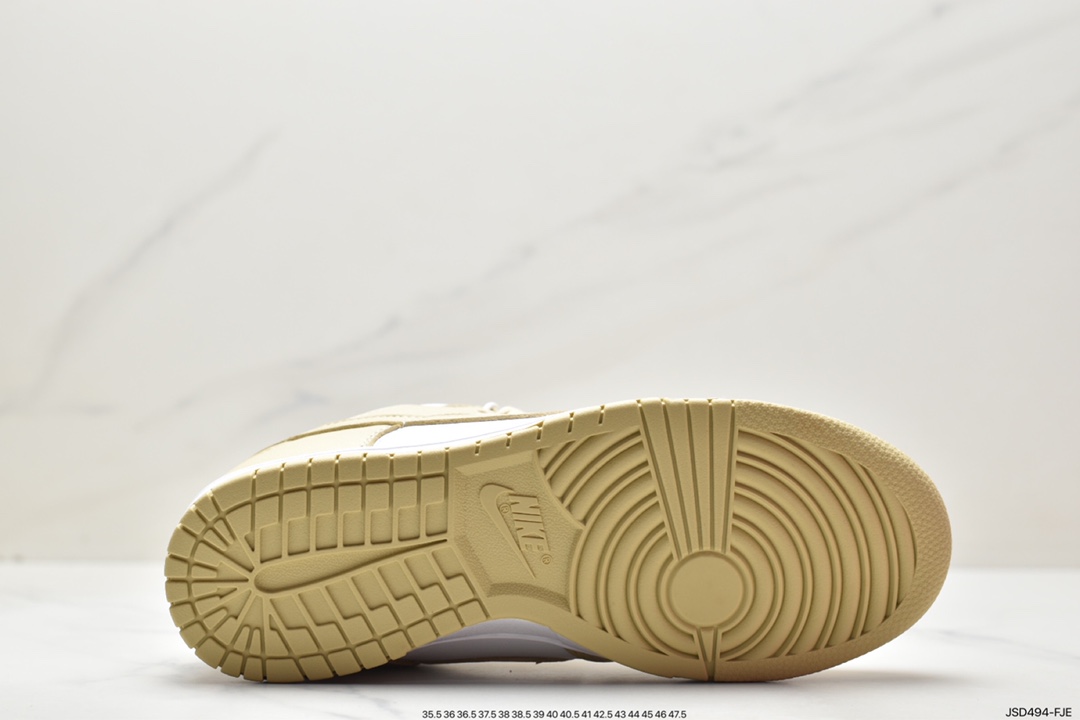 Nike Dunk SB ”Team Gold” Beige White Gold DV0833-100