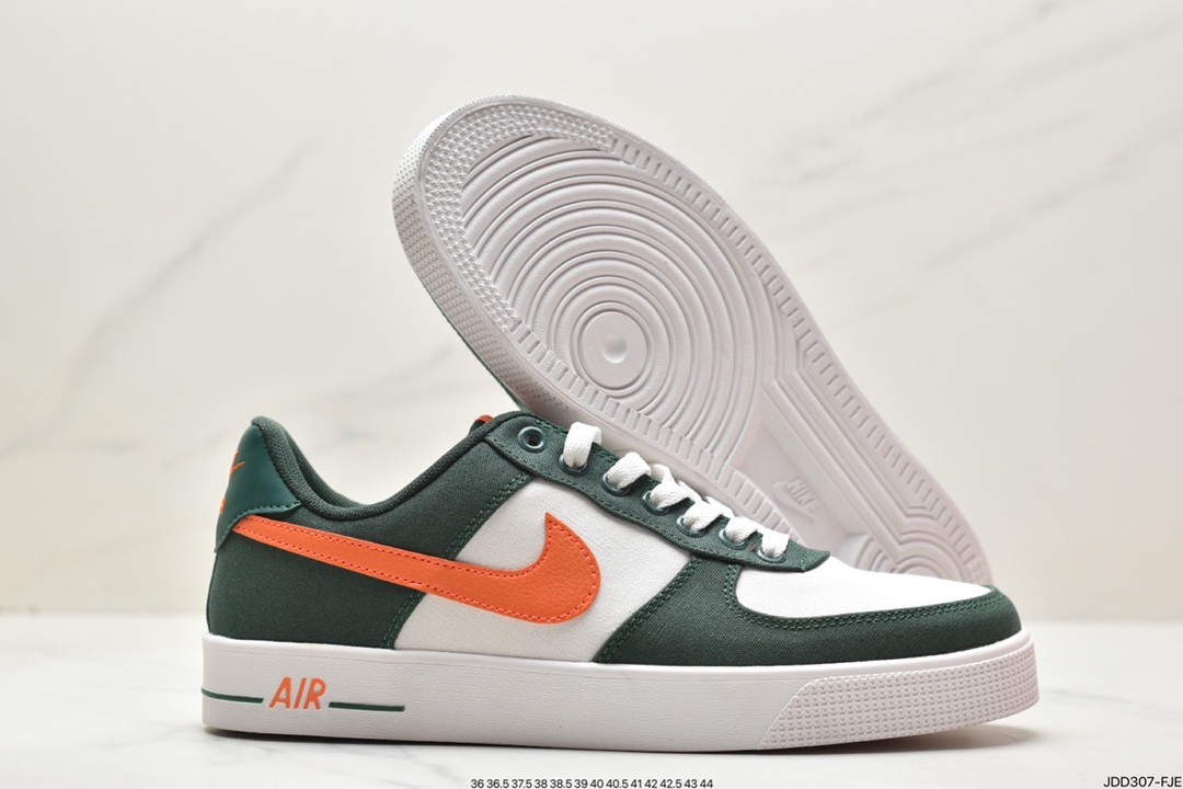 Nike Air Force 1 AC Simple Air Force One Canvas Breathable Men's and Women's Bottom Classic Sneakers 630939-004