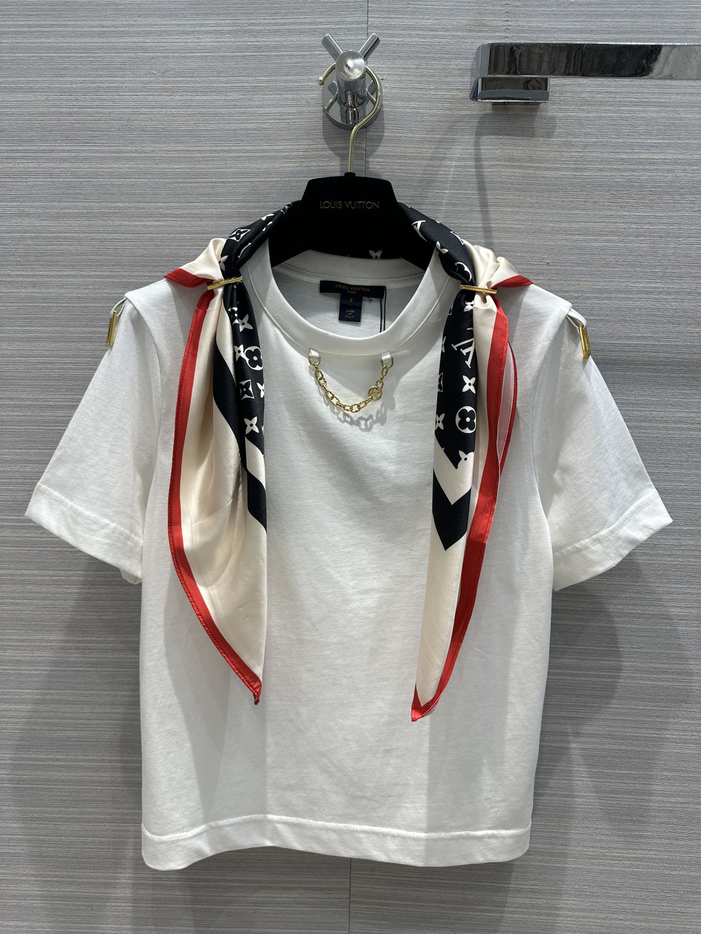 Louis Vuitton Clothing T-Shirt Top Fake Designer
 Printing Cotton Knitting Spring/Summer Collection Casual