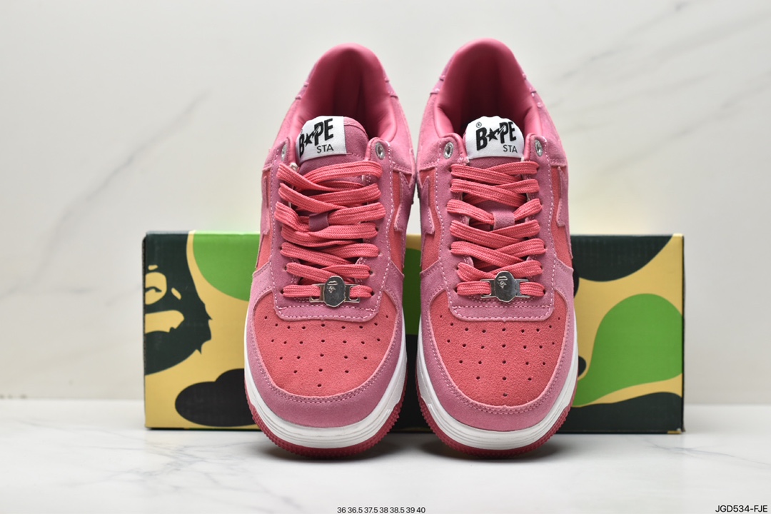 Japanese Harajuku fashion brand A Bathing Ape BAPE Sk8 Sta Low SK8 series low-top casual sports skateboard shoes