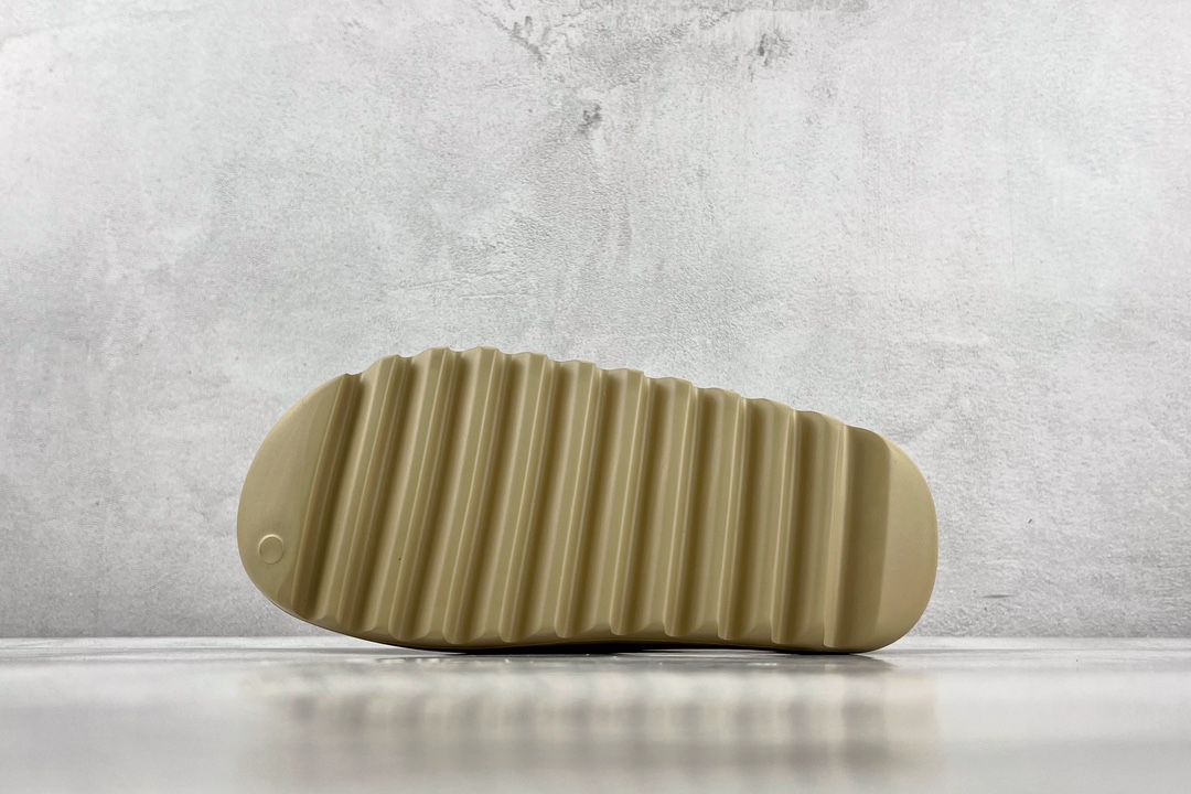 Glossy adidas originals Yeezy Slide Warm Sand Yellow GZ5554