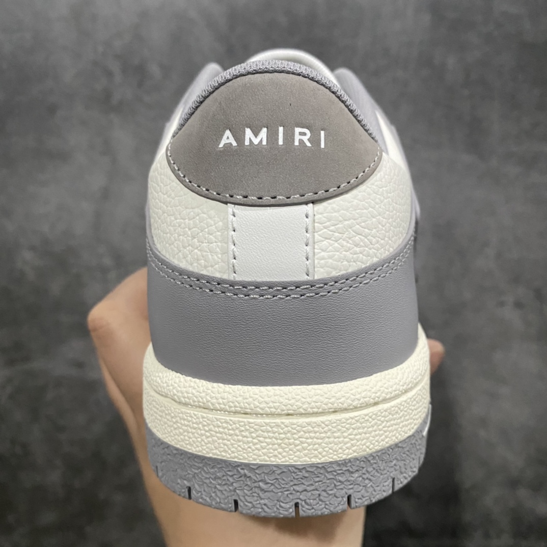 图片[4]-【莞产纯原版本】Amiri 埃米尔 Skeleton Low-Skel top Sneakers 骨骼系列 低帮休闲板鞋原版一比一开发 全套原版包装已经复刻到缝隙全新订单出货 市售最高版本 外贸 平台高端零售专供品质 原版皮料打造 正确骨头形状 鞋舌外翻细节 头层牛皮双层加厚鞋面 鞋帮侧面骨头采用两张牛皮贴合处理 立体感更好 皮料切口均油边处理 定制金属LOGO铭牌及吊牌 及其复杂的工艺已经完全攻克 可对比市面任何版本 （原版可提供拍摄对比细节）n黑色白骨头尺码：35 36 37 38 39 40 41 42 43 44 45-莆田鞋批发中心