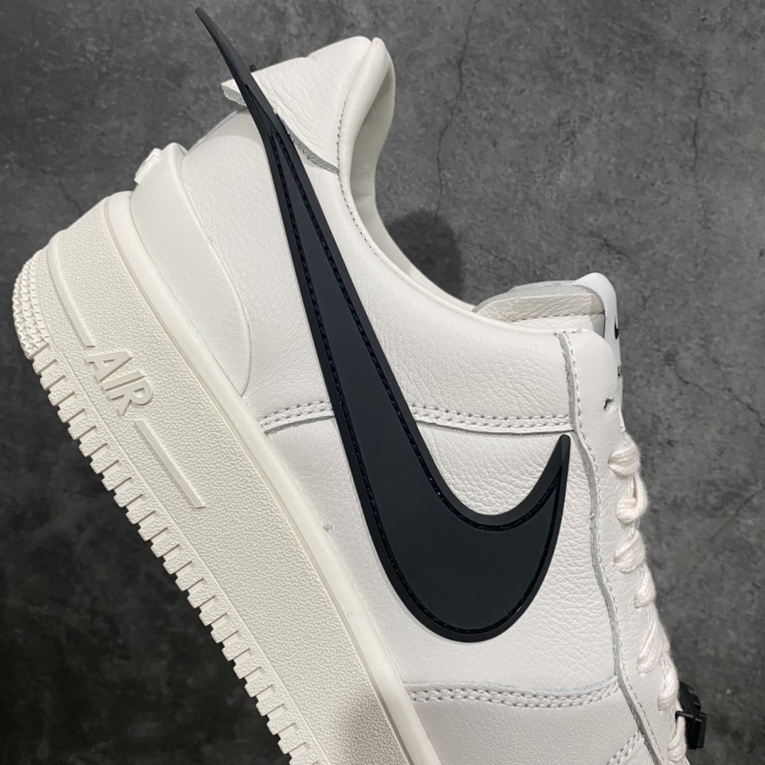 [Channel version] AMBUSH x Nike Air Force 1 Low Air Force One Low-top sports shoes joint big hook black and white DV3464-001