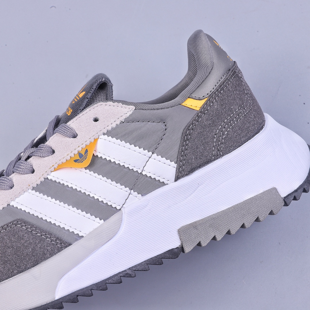 Adidas Originals Retropy F2 HQ1896 Trendy, comfortable, wear-resistant, non-slip low-top sports casual shoes