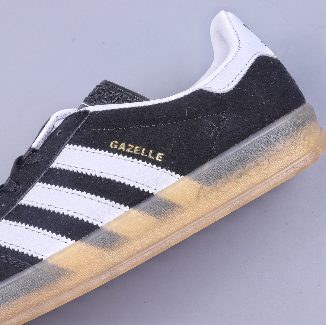 YH adlidas originals Gazelle Indoor ”Black and White” H06259