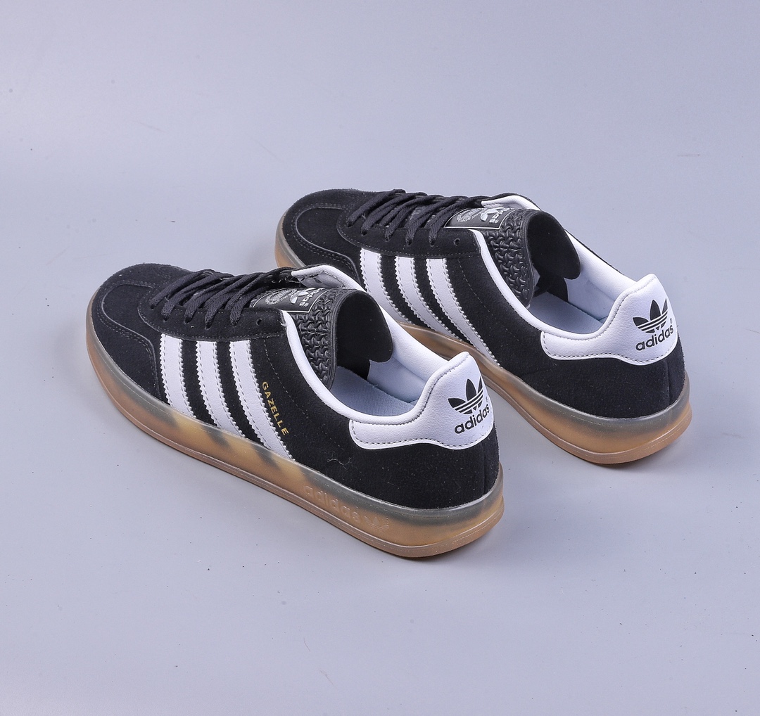 YH adlidas originals Gazelle Indoor ”Black and White” H06259