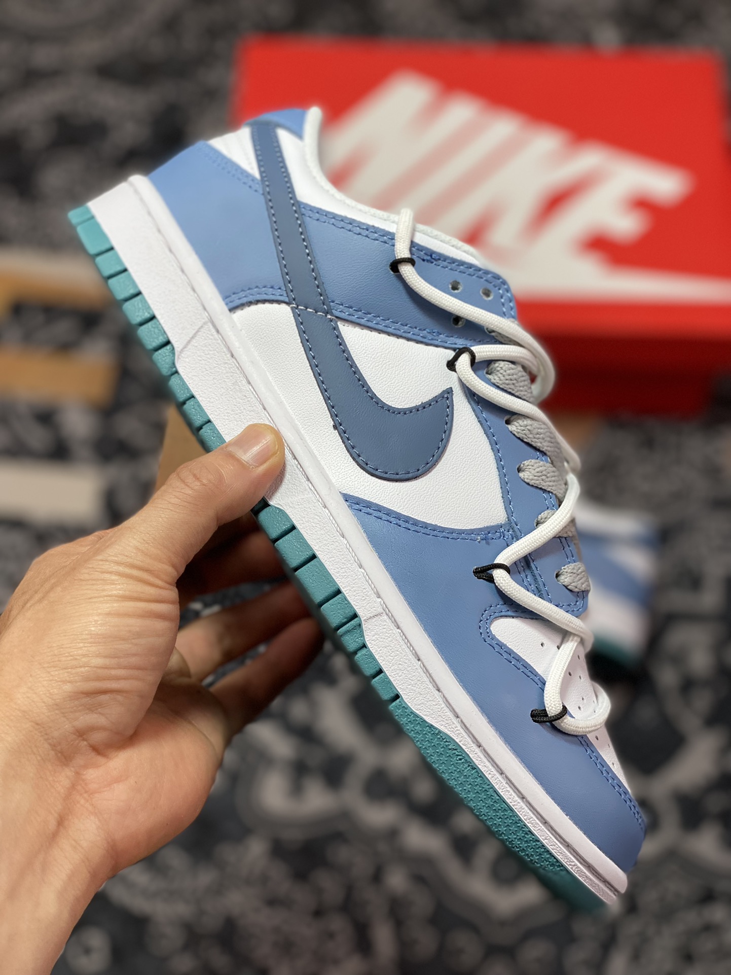 Nike SB Dunk Low 波子汽水 灰白蓝 FD9911-101