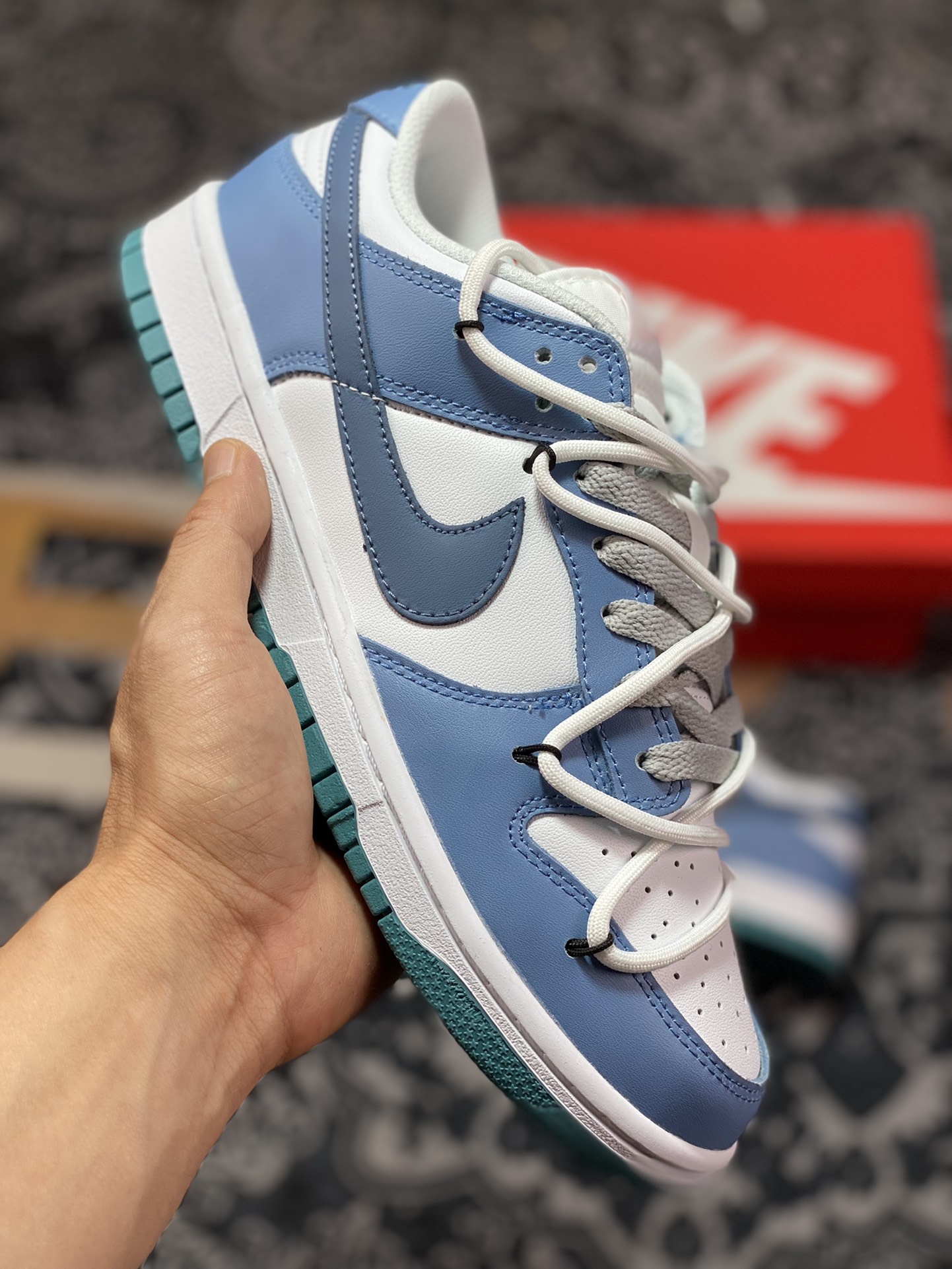 Nike SB Dunk Low 波子汽水 灰白蓝 FD9911-101