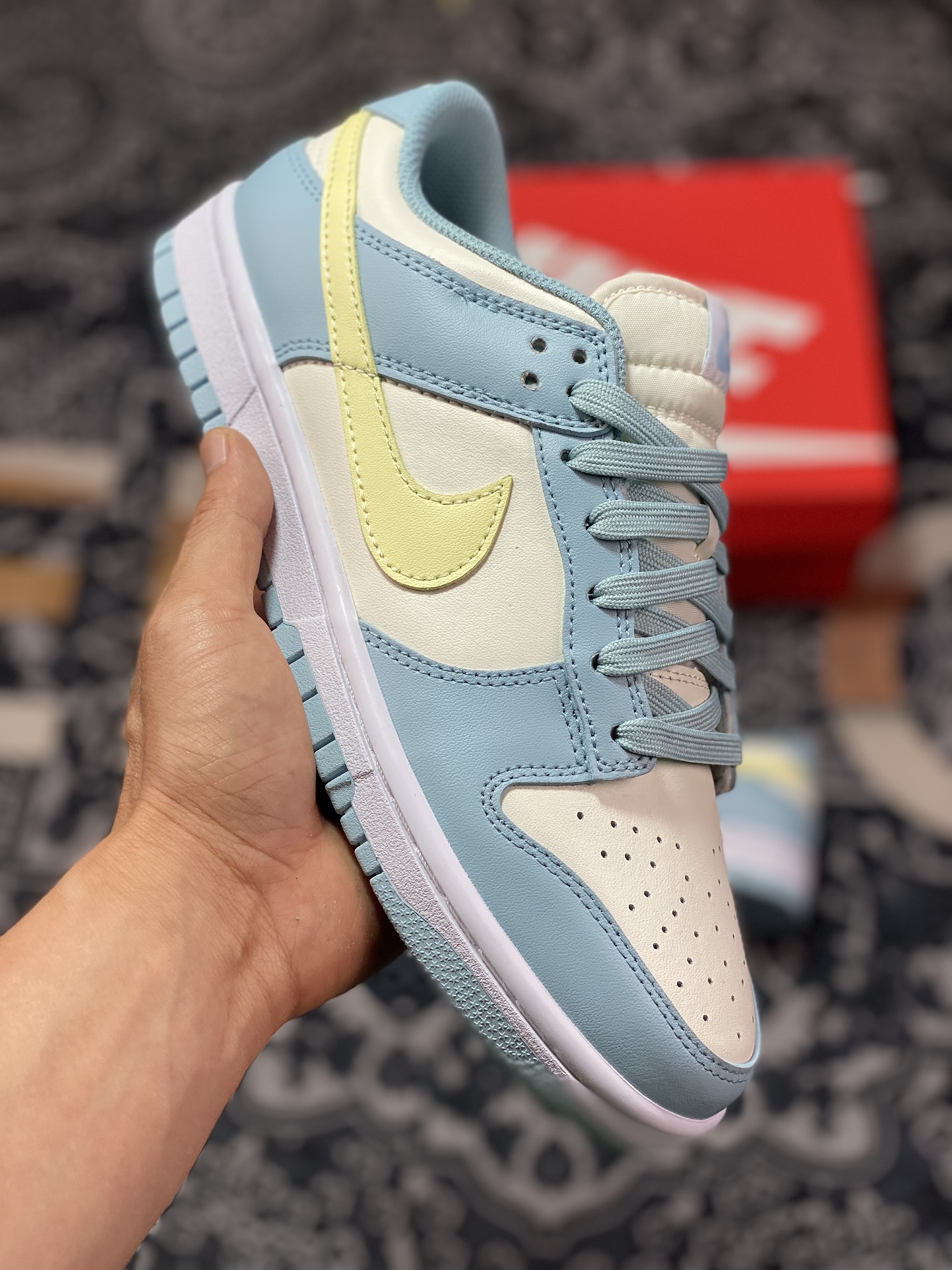 Nike Dunk Low 海盐柠檬 低帮休闲运动板鞋 DD1503-123