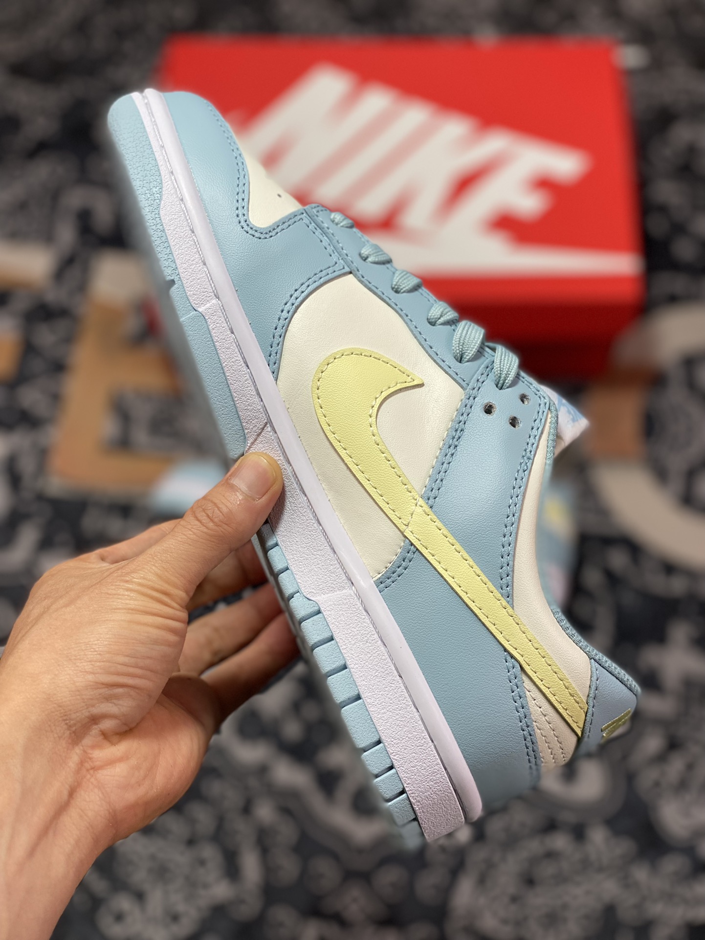 Nike Dunk Low 海盐柠檬 低帮休闲运动板鞋 DD1503-123