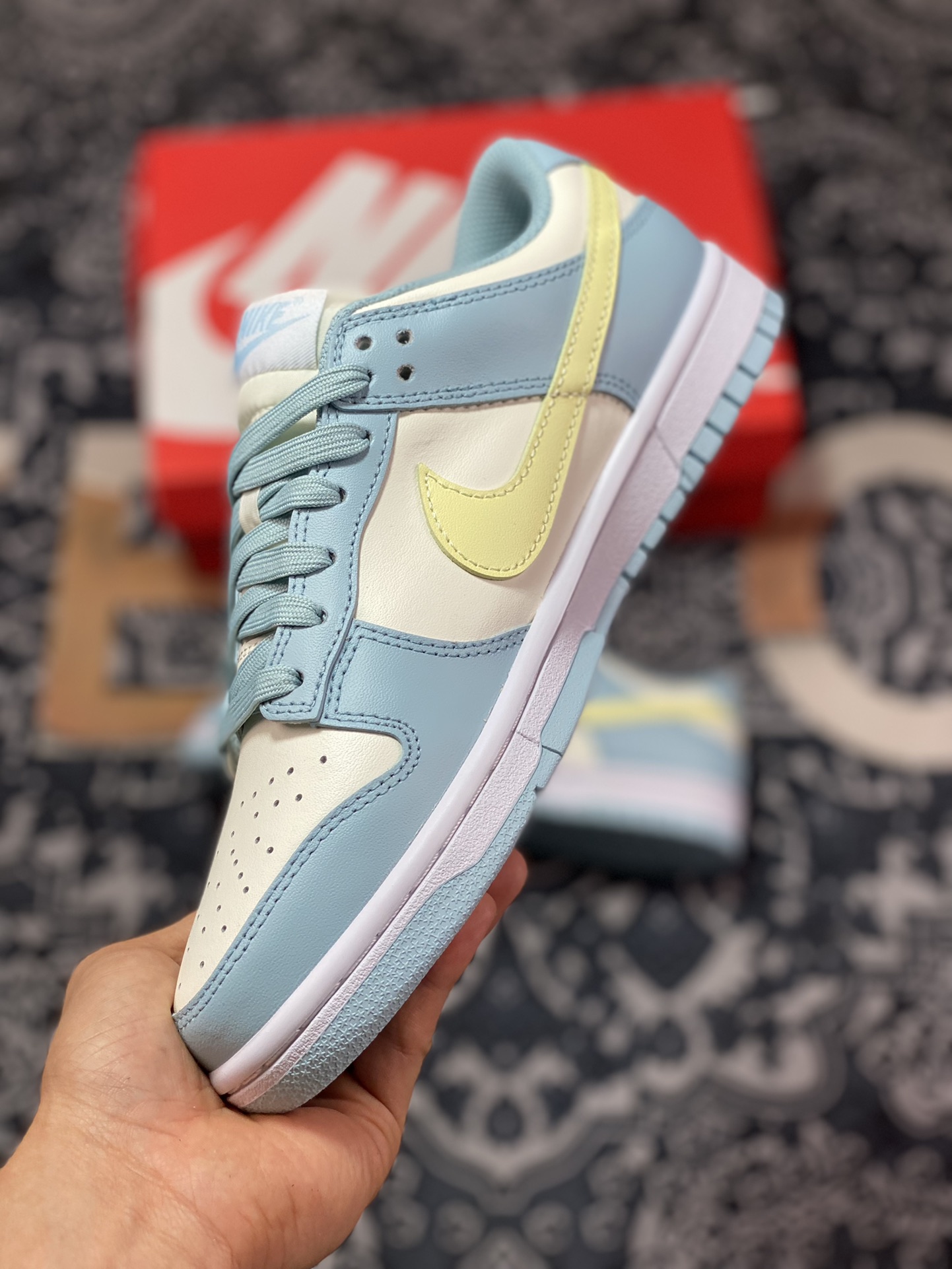 Nike Dunk Low 海盐柠檬 低帮休闲运动板鞋 DD1503-123