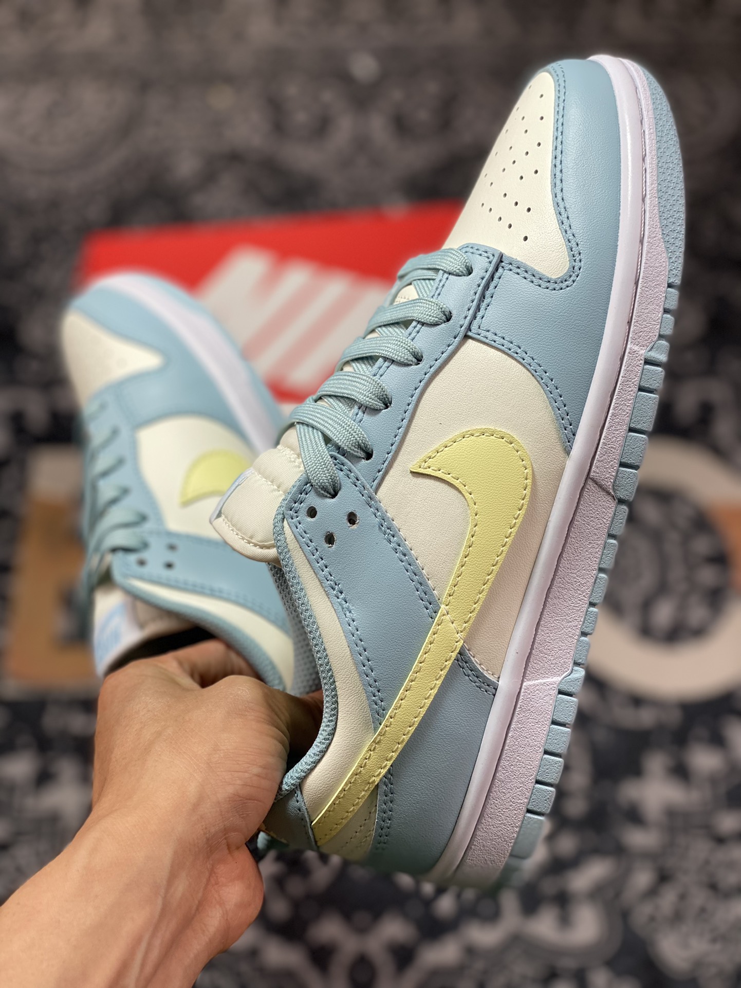 Nike Dunk Low 海盐柠檬 低帮休闲运动板鞋 DD1503-123