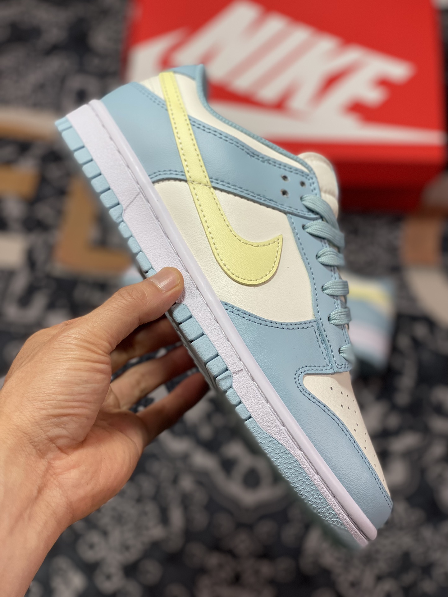 Nike Dunk Low 海盐柠檬 低帮休闲运动板鞋 DD1503-123