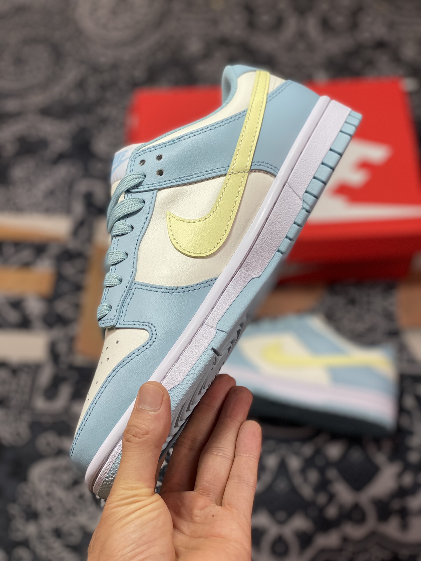 Nike Dunk Low 海盐柠檬 低帮休闲运动板鞋 DD1503-123