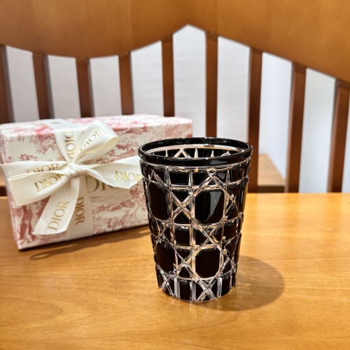 Di*or x Baccarat Black Crystal Glass - Hand-Cut Tumbler, 11x8cm 1 Di*or x Baccarat Black Crystal Glass - Hand-Cut Tumbler, 11x8cm