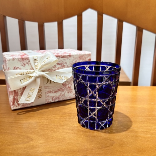 Di*or x Baccarat Blue Crystal Glass Handmade Cut Luxury Drinkware 1 Di*or x Baccarat Blue Crystal Glass Handmade Cut Luxury Drinkware