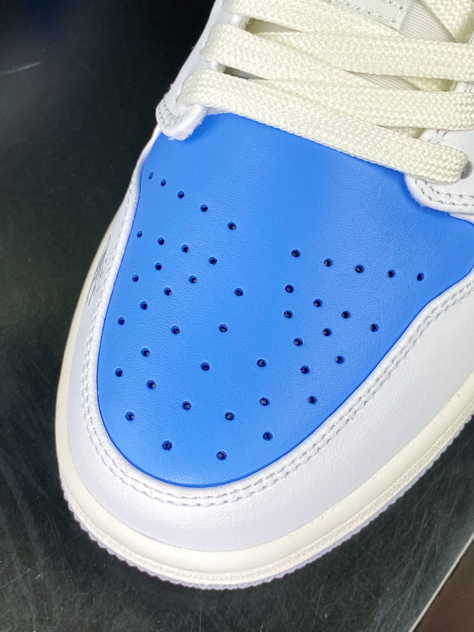 Air Jordan 1 Low SE ”White/Blue/Flame” AJ1 Jordan first generation low-top basketball shoes ”White Blue Flame” FJ7219-441