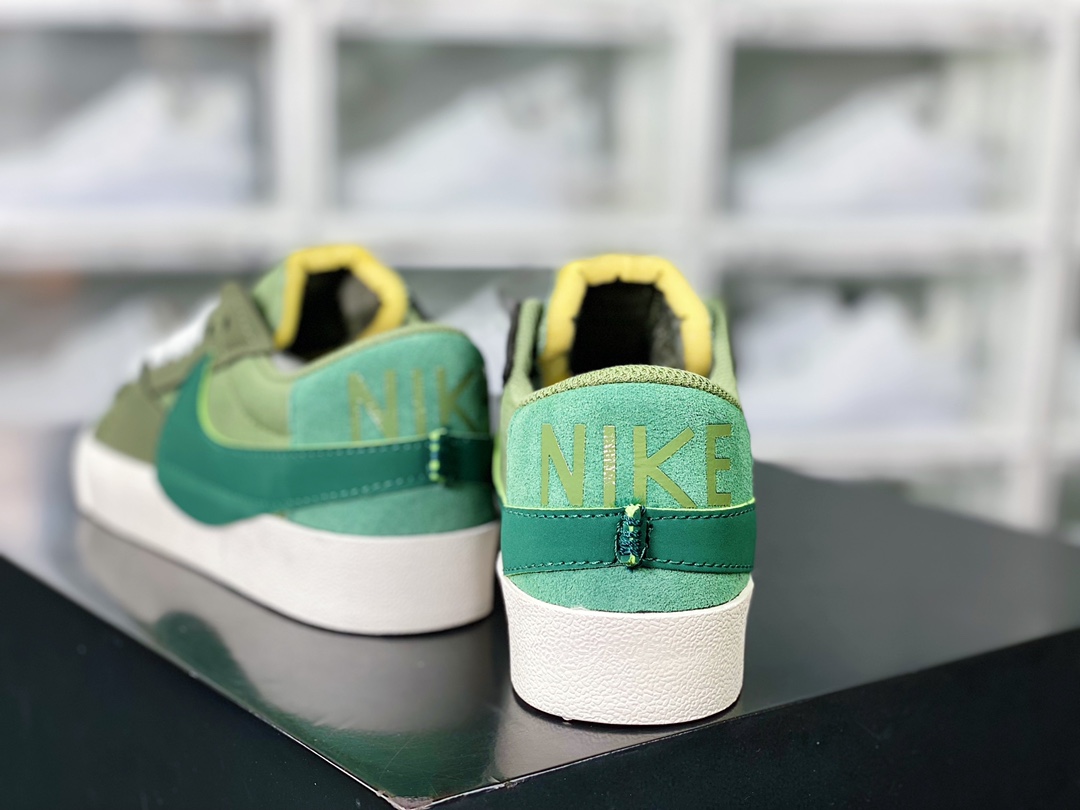 Blazer 77 Low Jumbo ”Green/White” 1977 Blazer series low-top sneakers ”Dark Green Big Hook” FJ5468-386