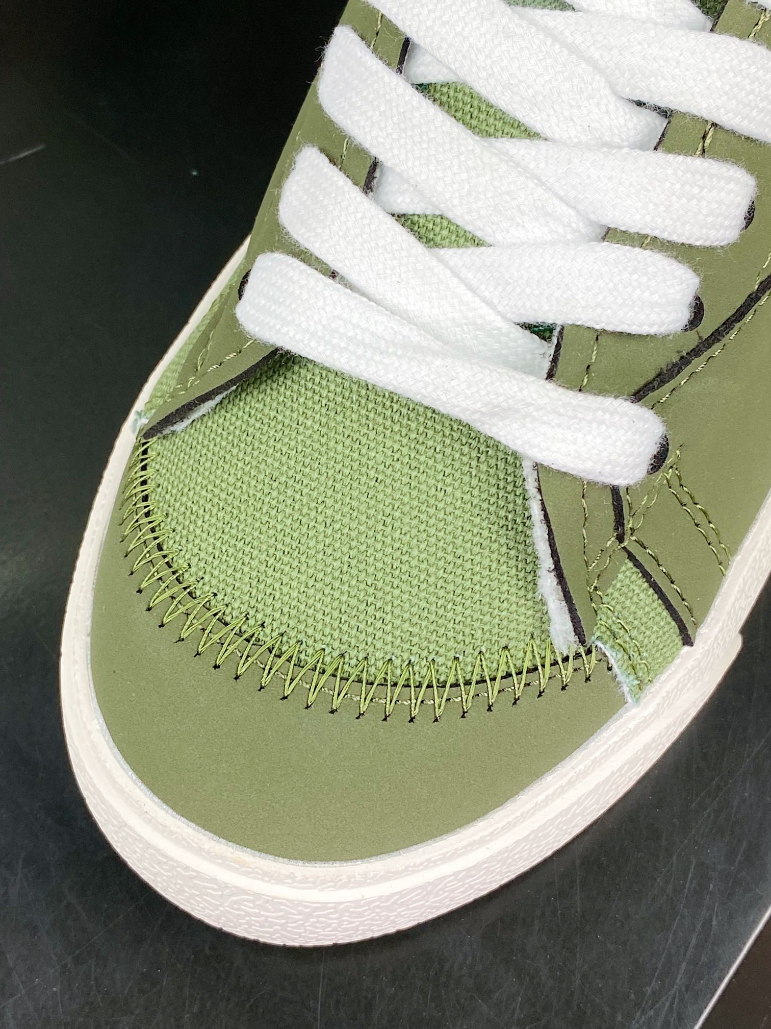 Blazer 77 Low Jumbo ”Green/White” 1977 Blazer series low-top sneakers ”Dark Green Big Hook” FJ5468-386