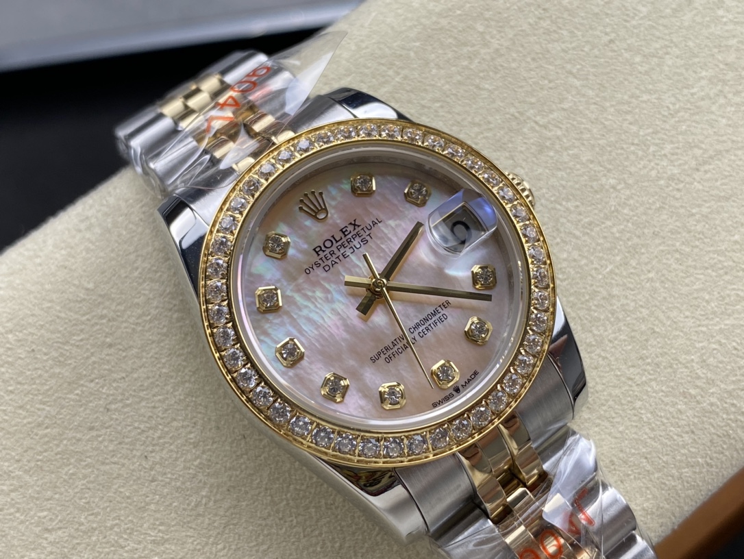 SK Factory 女款 劳力士Rolex 日志型31mm 自動機械腕時計