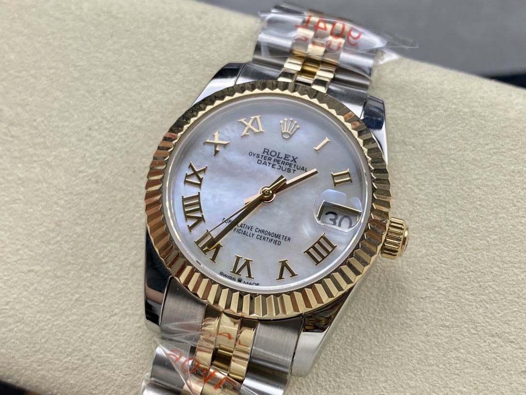 SK Factory 労力士Rolex 女款 日志型31mm 自動機械腕時計