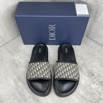 Outlet Sale Store
 Dior Shoes Slippers Printing Men Summer Collection Oblique